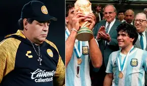 El último adiós de Maradona al Tata Brown: “Supiste cuánto pesa la copa del mundo” [VIDEO]