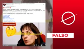 No, Patricia del Río no dijo en un audio que hay un “fraude comprobado” en las elecciones