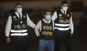 Gregorio Santos llegó a Lima tras ser capturado en la región San Martín [VIDEO]