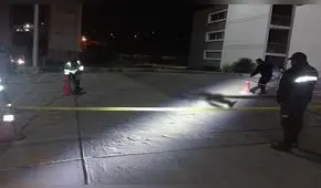 Joven se lanzó del puente Chilina en Arequipa delante de policías