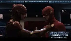 Crisis en tierras infinitas: Flash, de Ezra Miller, aparece junto a Grant Gusti en gran final [VIDEO]