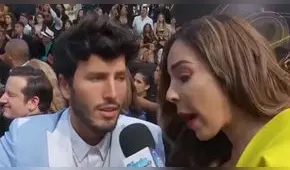 Sebastian Yatra hace inesperado gesto cuando le preguntan por boda con Tini Stoessel [VIDEO]