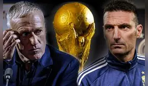 Scaloni vs. Deschamps: el novato que desafía al experto en la final de Qatar 2022