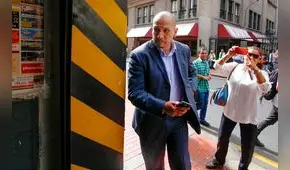 Ilán Heredia no quiso declarar tras asistir a audiencia en la Fiscalía de Lavado de Activos