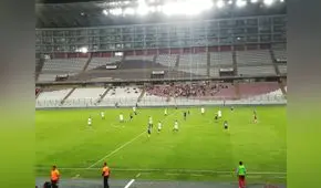 Universitario de Deportes: poca presencia de hinchas opacó el Día del Hincha Crema 2018 [FOTOS]
