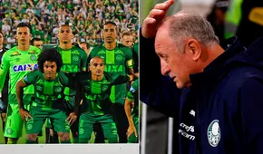 La polémica frase de Scolari que trajo a la memoria accidente aéreo de Chapecoense [VIDEO]