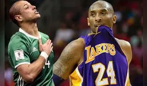 Kobe Bryant: ‘Chicharito’ Hernández publica conmovedor mensaje de despedida al basquetbolista [FOTOS]