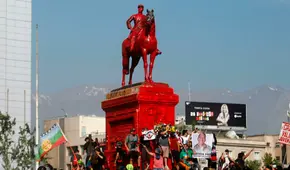 Manifestantes se reúnen en Chile a días del primer aniversario del estallido social [VIDEO]