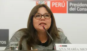 Ministra Mendieta considera que Pleno debe aprobar suspensión a Luis López