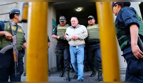 Vicente Silva Checa fue internado en el penal Ancón I [VIDEO]