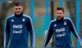 Mauro Icadi y el dardo a Lionel Messi tras la victoria de Argentina sobre México