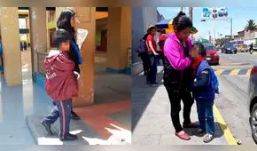Arequipa: Escolares se accidentan y madres acusan a colegios de negligencia [FOTOS y VIDEOS]