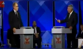 Beingolea a Belmont sobre RBC: "Te vi engañar a cientos de peruanos"