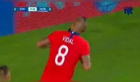 Chile vs Honduras: Arturo Vidal decretó doblete con la 'Roja' [VIDEO]