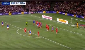 ¡La calidad intacta! Zidane anotó golazo de tiro libre en un amistoso | VIDEO