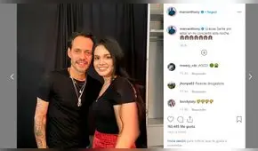 Marc Anthony es duramente criticado por subir foto junto a Sarita Sosa