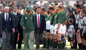 El día que Nelson Mandela y el rugby unieron un país fragmentado