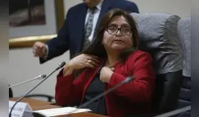 Solicitud de levantamiento de inmunidad a Betty Ananculí fue declarada improcedente 