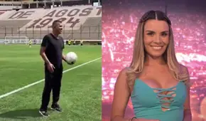 Fiorella Retiz logra esquivar gran pelotazo del ‘Puma’ Carranza: “Felizmente, es mi jefe”