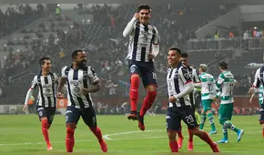 Monterrey derrotó por la mínima a Santos Laguna y se mete a la semifinal de la Copa MX [VIDEO]