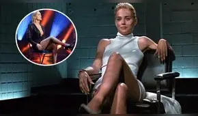 Sharon Stone revive mítica escena de ‘Bajos instintos’ recordando su carrera [VIDEO]