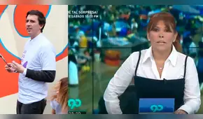 Mijael Garrido Lecca: gran sorpresa por acompañante de Magaly Medina en ‘90 Matinal’ [VIDEO]