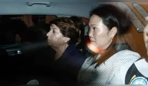 Pier Figari y Ana Herz, asesores de Keiko, quedaron detenidos en la Prefectura