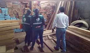 Incautan madera valorizada en más de 6 mil soles en Arequipa