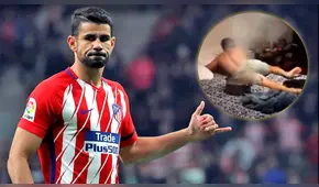 Diego Costa usa pirotécnicos para hacer broma pesada a su hermano [VIDEO]
