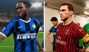 PES 2021 se pierde el ‘Derbi de Milán': AC Milan e Inter ya no estarán licenciados