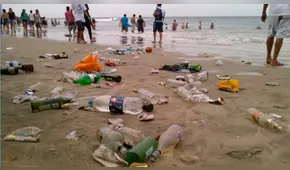 Basura en playas puede causar enfermedades en la piel, vista y problemas gastrointestinales