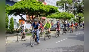 Jesús María: realizan primer "bici tour" para fomentar el turismo y deporte