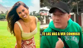 Fiorella Méndez le exige pensión de alimentos a Pedro Loli y él explota contra reportero