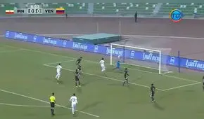 Fariñez salvó a Venezuela de perder ante Irán con esta enorme atajada [VIDEO]