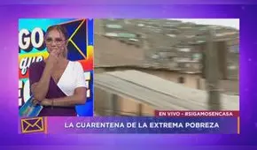 Karina Rivera rompe en llanto al escuchar caso de familia en pobreza extrema de SJL