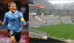 Diego Forlán sobre el rumor de jugar en Universitario: “No me pasó por la cabeza ir a Perú”