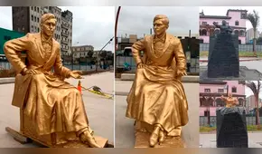 No hubo autorización para pintar esculturas del By-pass 28 de julio