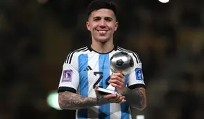 Enzo Fernández: de no aparecer en el álbum del Mundial a ser el mejor jugador joven