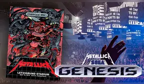 Metallica hace homenaje al Sega Genesis anunciado uno de sus conciertos
