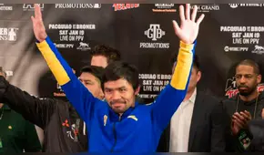 Pacquiao vs Broner: El gran recibimiento de 'Pacman' en su regreso a Las Vegas [VIDEO]