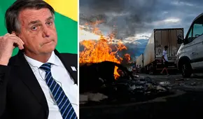 Crecen los bloqueos de rutas por todo Brasil mientras Bolsonaro sigue en silencio
