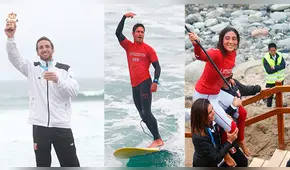 Jornada histórica en Lima 2019: surf consiguió tres medallas de oro para el Perú
