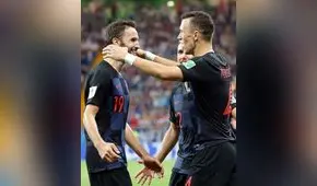 Croacia venció 2-1 a Islandia 