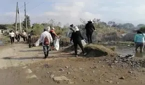 Lambayeque: realizan jornada de limpieza de Quebrada Juana Ríos en Chongoyape
