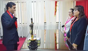 Juramenta presidente del Jurado Electoral Especial de Cajamarca