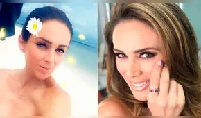 Jacqueline Bracamontes se 'olvida' de su embarazo y posa en sexy bikini