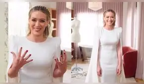 Hilary Duff comparte imágenes inéditas de los preparativos de su reciente matrimonio  