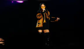 Thalia y Natti Natasha desbordaron sensualidad en su concierto [VIDEOS]