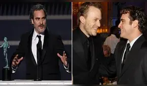 SAG 2020: Joaquin Phoenix ganó y dedicó premio a su ‘actor favorito’ Heath Ledger