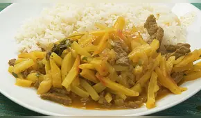 Receta del olluquito de carne